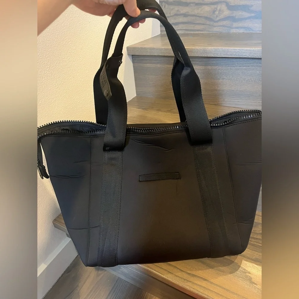 Dagne Dover Medium Landon Carryall Bag in Black